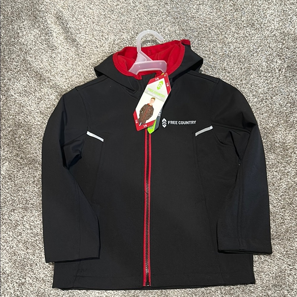 Free Country Black and Red Jacket